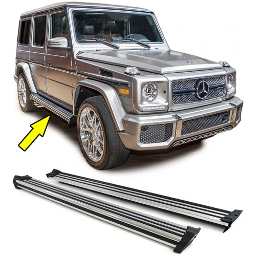 Πλαϊνά σκαλοπάτια για Mercedes-Benz G-Class (W463) Πλαϊνά σκαλοπάτια για Mercedes-Benz G-Class (W463)